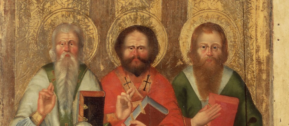 Basilius der Große, Gregor von Nazianz und Johannes Chrysostomus
