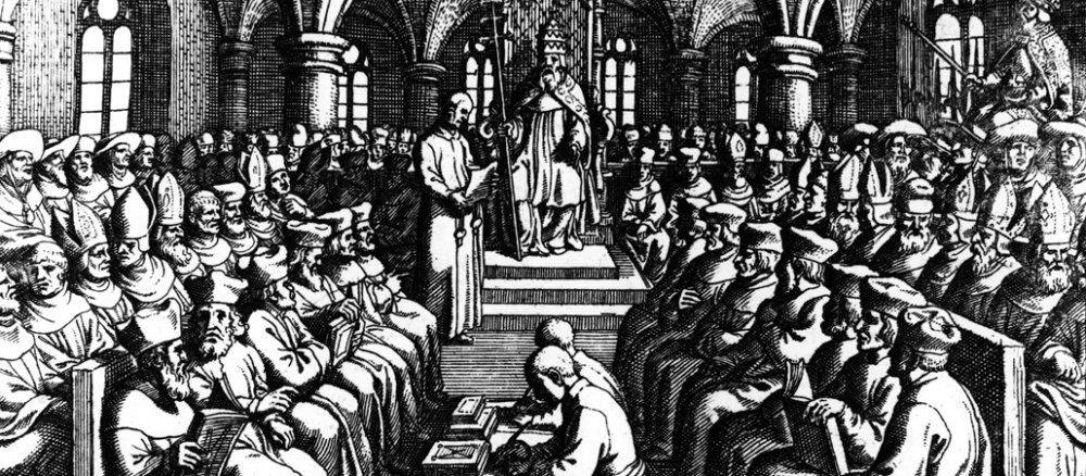 Bischöfe beim Konzil von Chalcedon