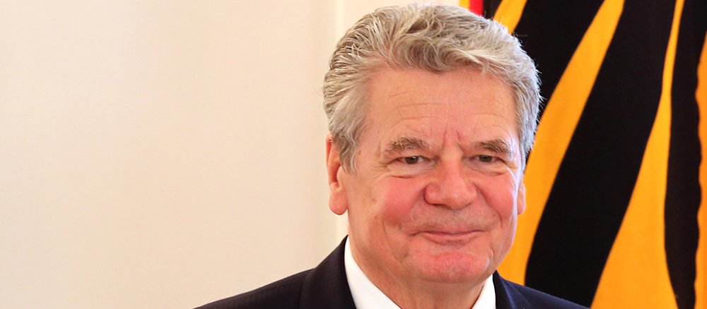 Joachim Gauck ist der erste Theologe im Amt des Bundespräsidenten in Deutschland.