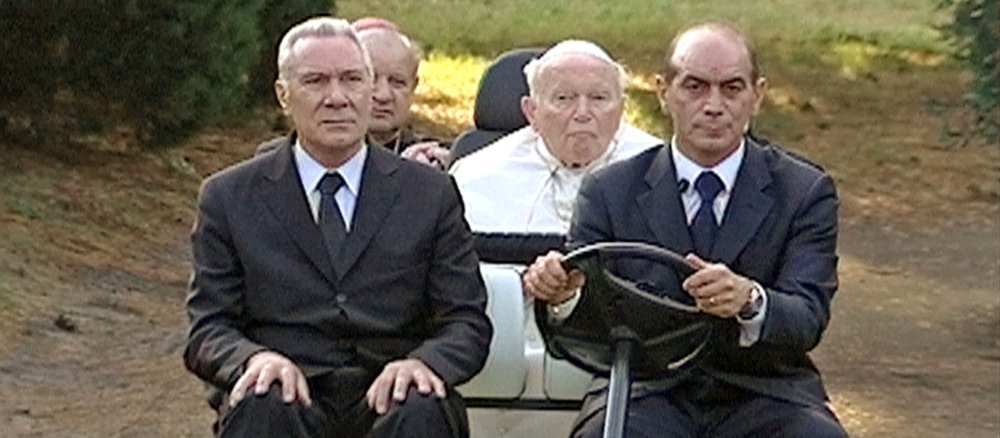 Papst Johannes Paul II. Ausflug 2004 in Castel Gandolfo