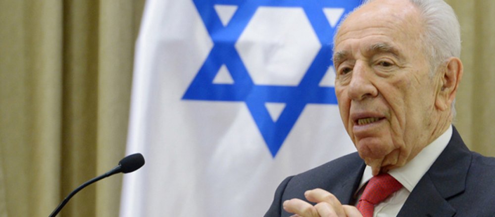 Israels Staatspräsident Schimon Peres am 17.05.13.