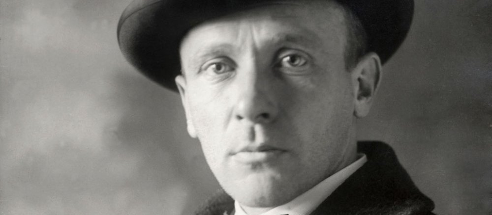 Portrait des Schriftstellers Michail Bulgakow