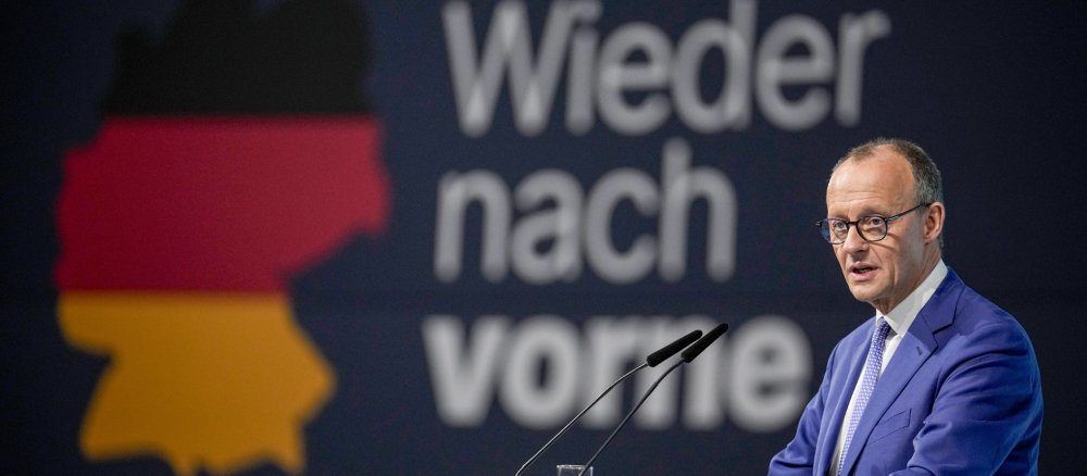 Friedrich Merz beim CDU-Parteitag