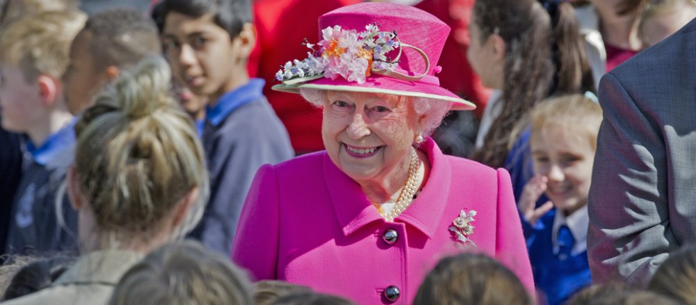 Queen Elizbath II. in Windsor.