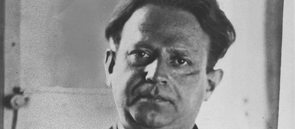 Porträtaufnahme um 1930 von Kurt Tucholsky.
