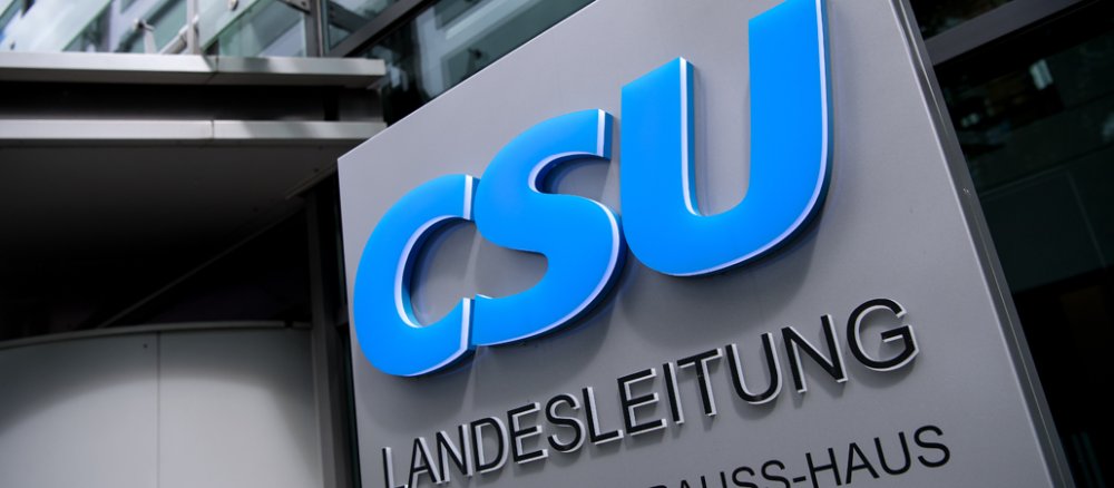 Das Logo der CSU