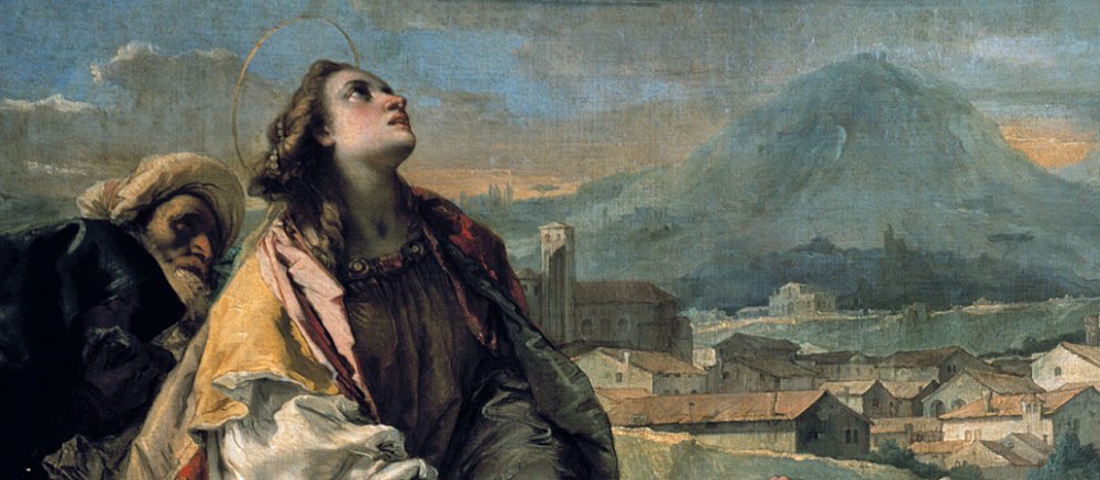 Fürbitte der Hl.Thekla von Giovanni Battista Tiepolo