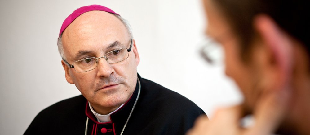 Der Regensburger Bischof Rudolf Voderholzer im Porträt.