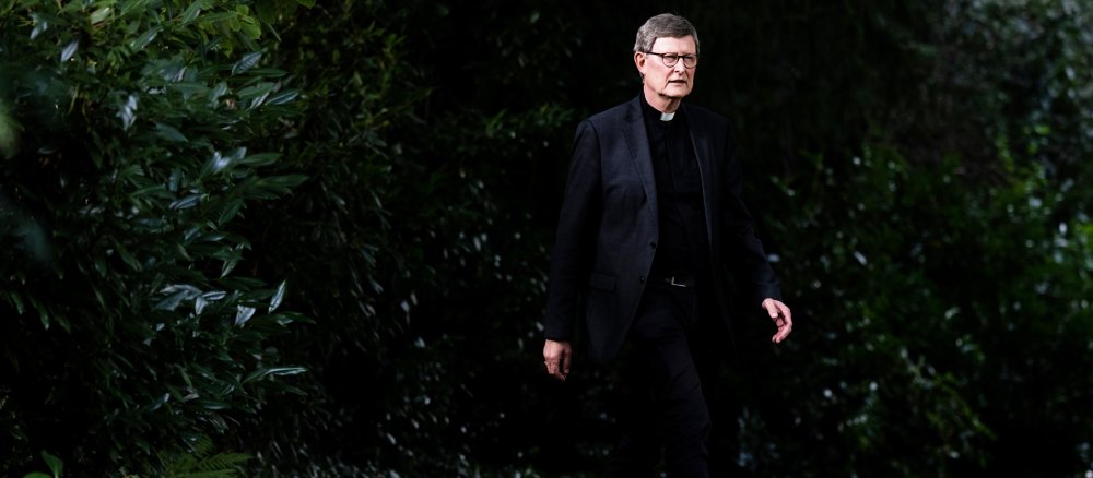 Kardinal Rainer Maria Woelki im Garten des Erzbischöflichen Hauses in Köln