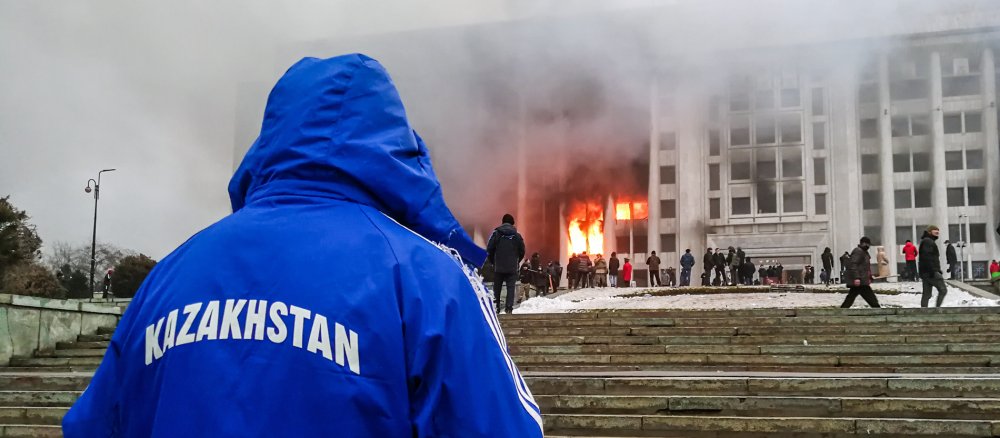 Unruhen in Kasachstan