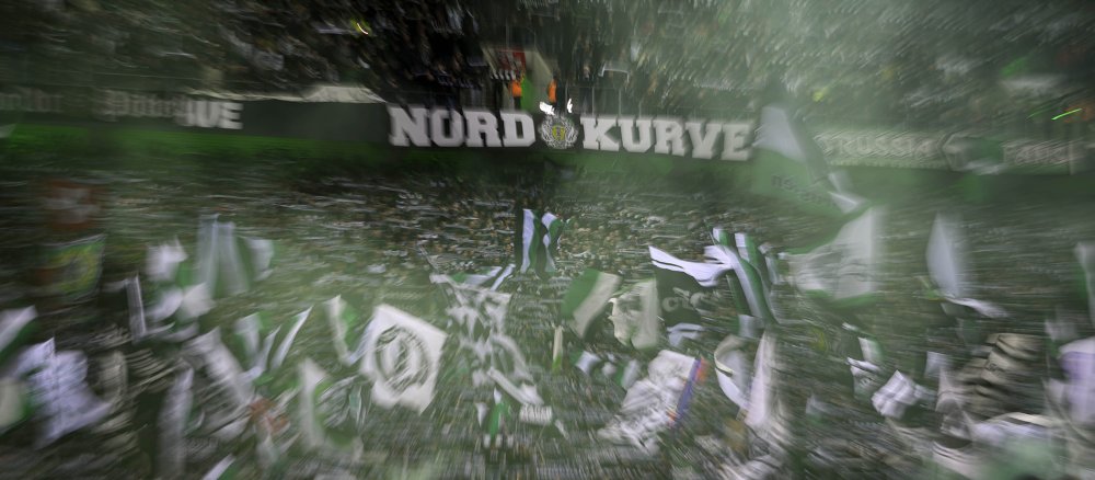 Nordkurve im Borussia-Park