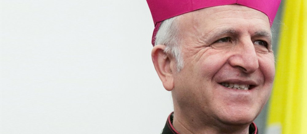 Der Weihbischof von Jerusalem: William Schomali im Porträt.