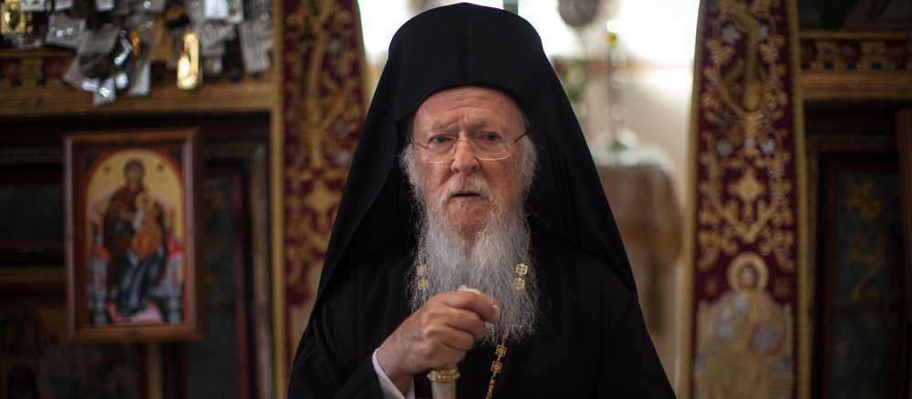 Der ökumenische Patriarch Bartholomaios I. von Konstantinopel