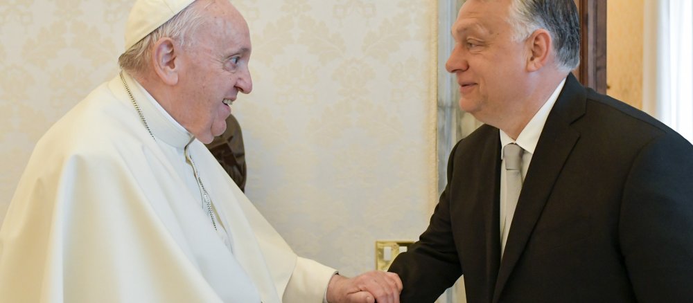 Papst Franziskus und Viktor Orban