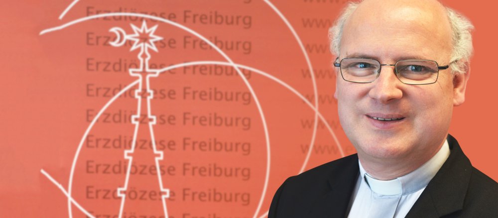 Porträtfoto des Freiburger Offizials Thorsten Weil