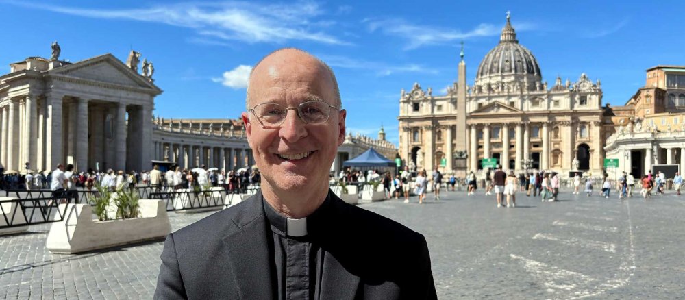 Jesuit James Martin im Vatikan am 1. September 2025.