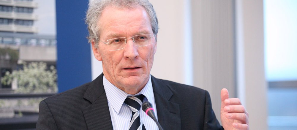 Der Churer Pastoraltheologe Manfred Belok bei einem Vortrag in Bochum