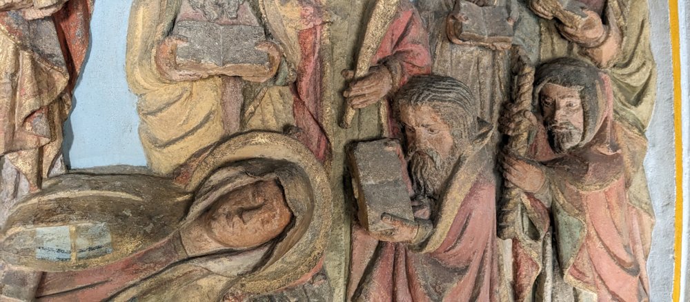 Apostel am Sterbelager Mariens