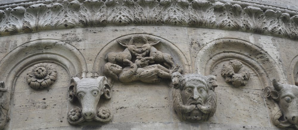 Jagdfries am Kaiserdom Königslutter