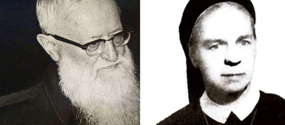 Pater Josef Kentenich und Schwester Georgia