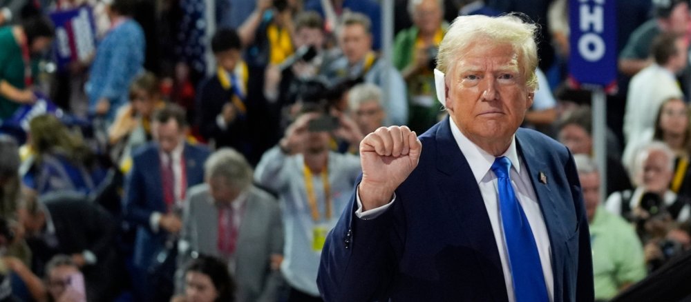 Donald Trump nach dem Attentat