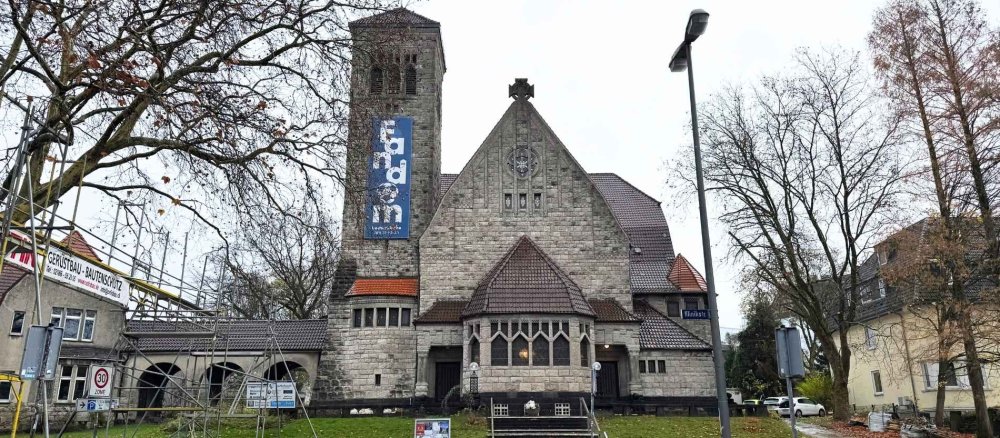 Der "FanDom" ist in der Lutherkirche am Stadtpark in Bochum zu Hause.