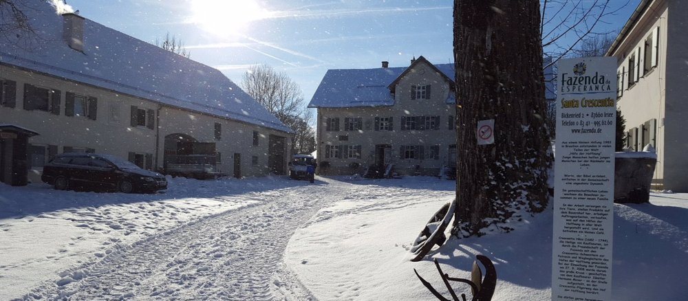 Die "Fazenda da Esperança" (Hof der Hoffnung) in Bickenried
