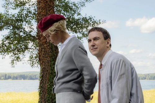 Die Schauspieler Susanne Wolff und Lars Eidinger