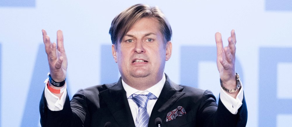 Der AfD-Kandidat für die Europawahl Maximilian Krah