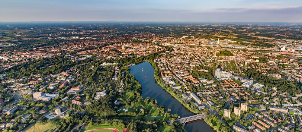 Panorama von Münster in Westfalen