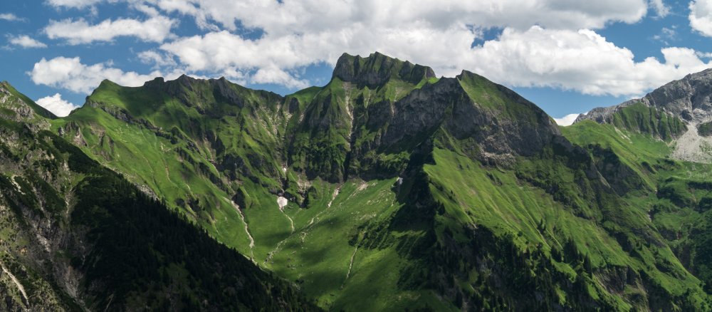 Der Schneck in den Allgäuer Alpen