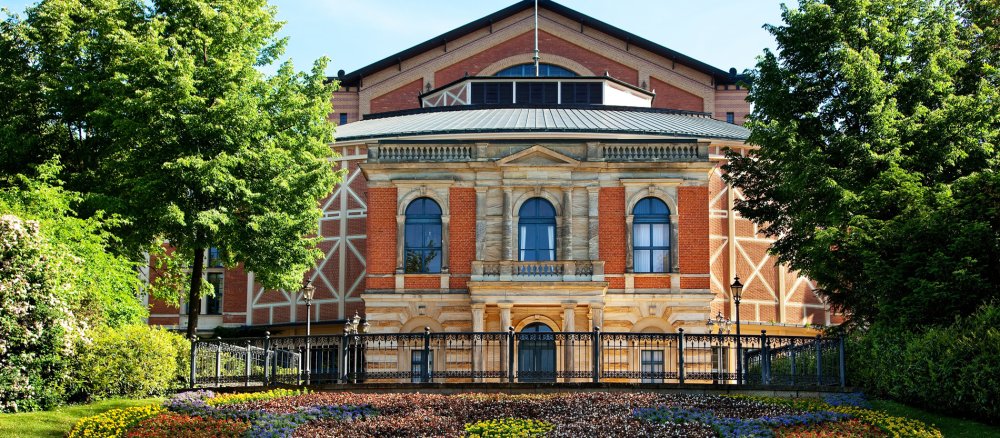 Das Richard-Wagner-Festspielhaus in Bayreuth.