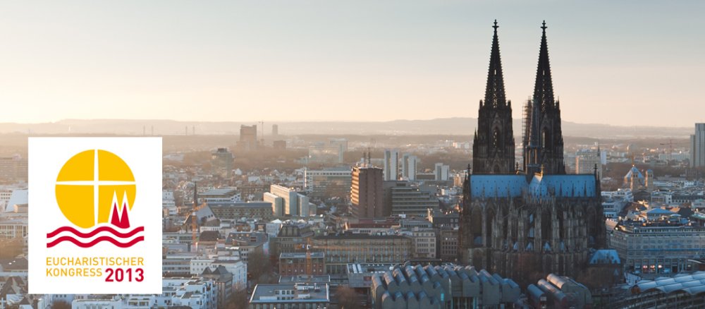 Weithin sichtbar: Der Kölner Dom.