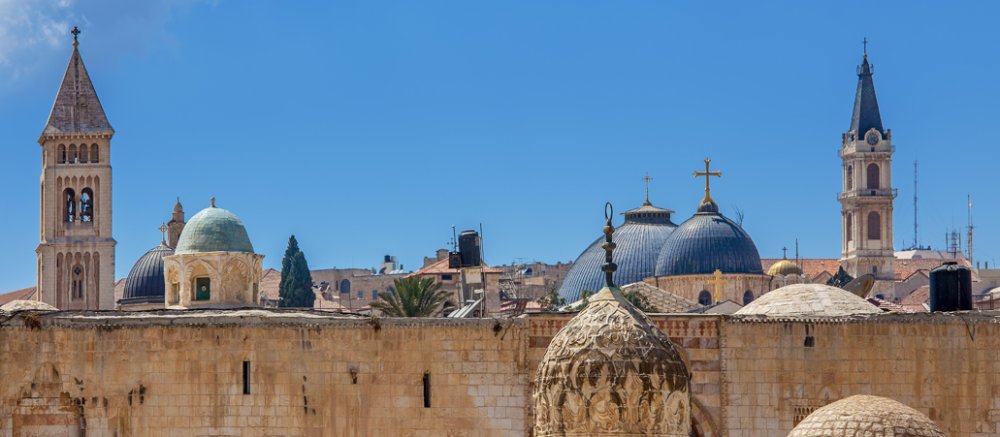 Kirchen und Moscheen in Jerusalem