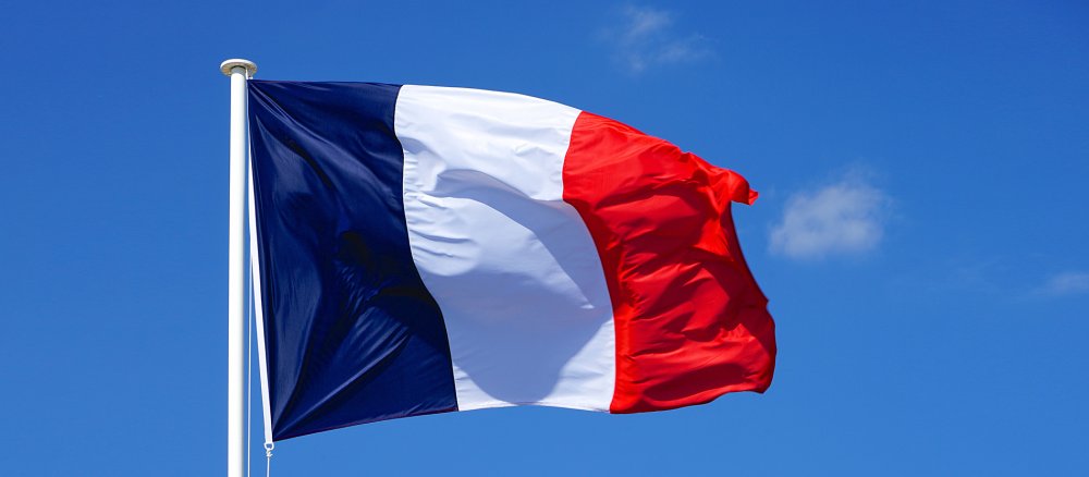 Flagge von Frankreich