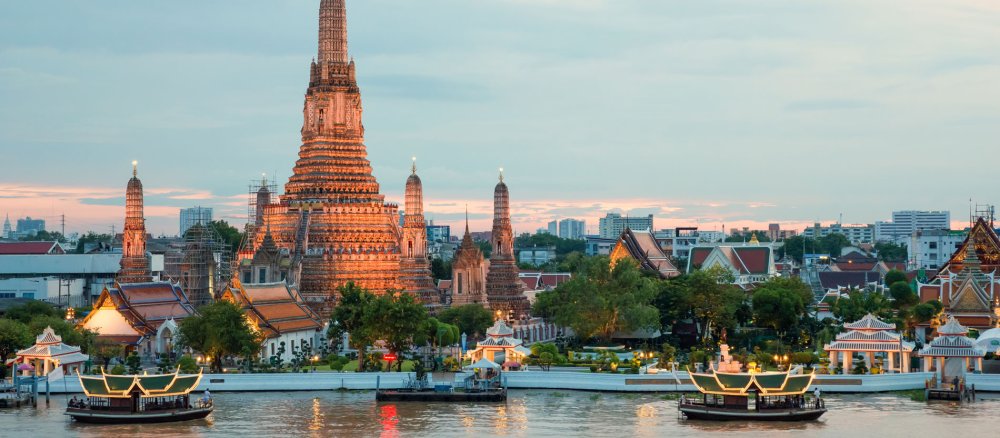 Stadtansicht von Bangkok, Thailand