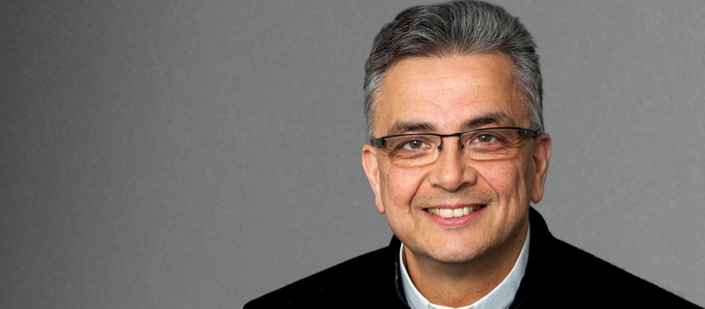 Pfarrer Gary Lukas Albrecht, Weltanschauungsbeauftragter des Bistums Essen.