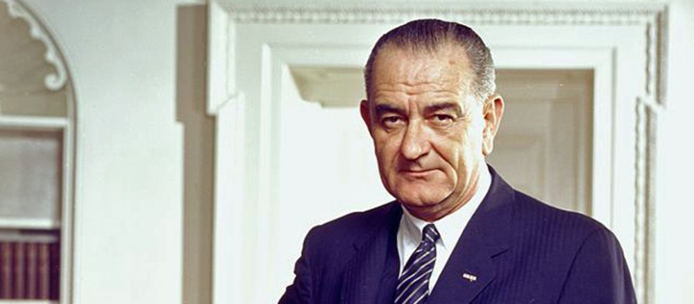 Lyndon B. Johnson war von 1963 bis 1969 der 36. Präsident der Vereinigten Staaten von Amerika.