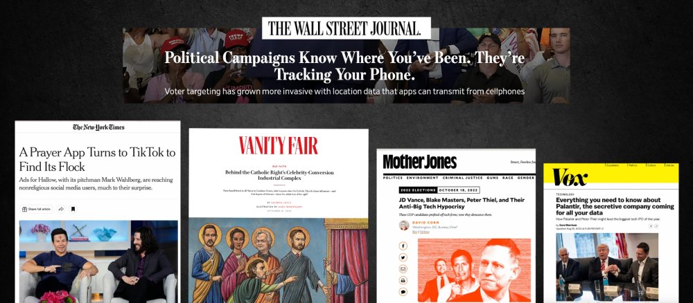 Die Gebetsapp "Hallow" in den US-Medien