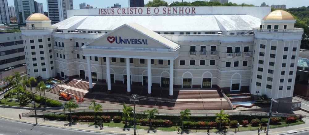 Eine Freikirche in Salvador in Brasilien