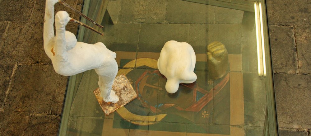 Eindrücke aus dem Atelier von Hermann J. Kassel.