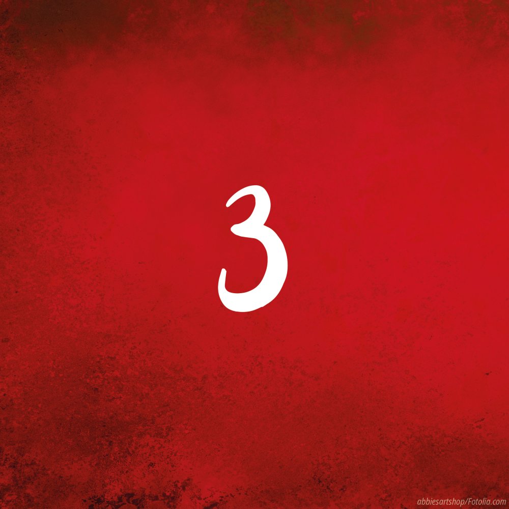 Tag 3: Adventskalender in rot - Türchen zu