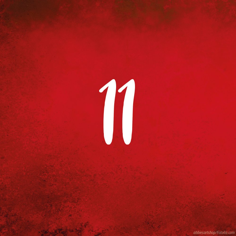 Tag 11: Adventskalender in rot - Türchen zu