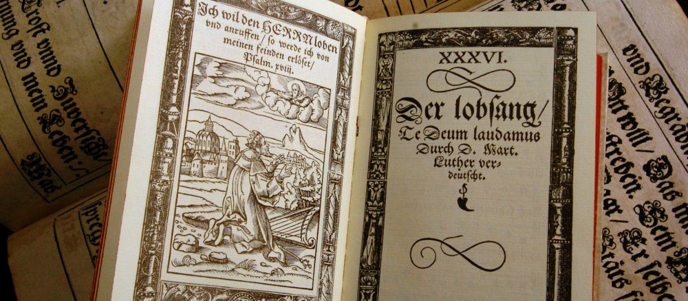Ein historisches Gesangbuch