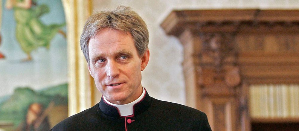 Der päpstliche Privatsekretär Georg Gänswein