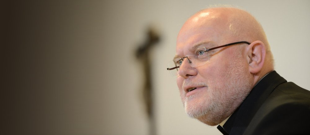 Kardinal Reinhard Marx im Halbprofil
