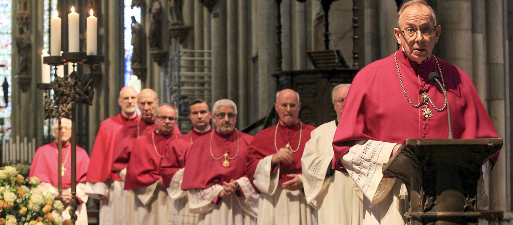 Das Kölner Domkapitel im Kölner Dom