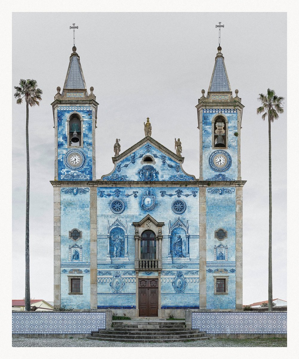Die Kirche Paroquia de Santa Marinha in Cortegaca, fotografiert von Markus Brunetti.