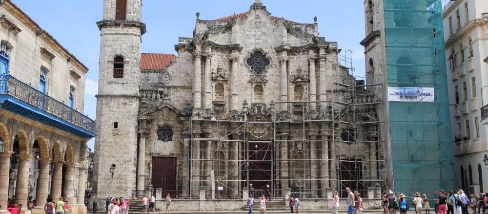 Kathedrale San Cristobal in Kubas Hauptstadt Havanna