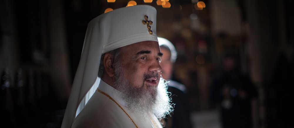 Patriarch Daniel Ciobotea, sechster Patriarch der Rumänisch-Orthodoxen Kirche während des Panorthodoxen Konzils in Heraklion am 17. Juni 2016.